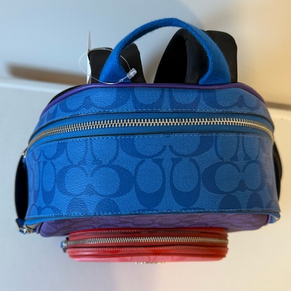 Coach Court Backpack In Blocked Signature Canvas
— - Picture 6 of 9